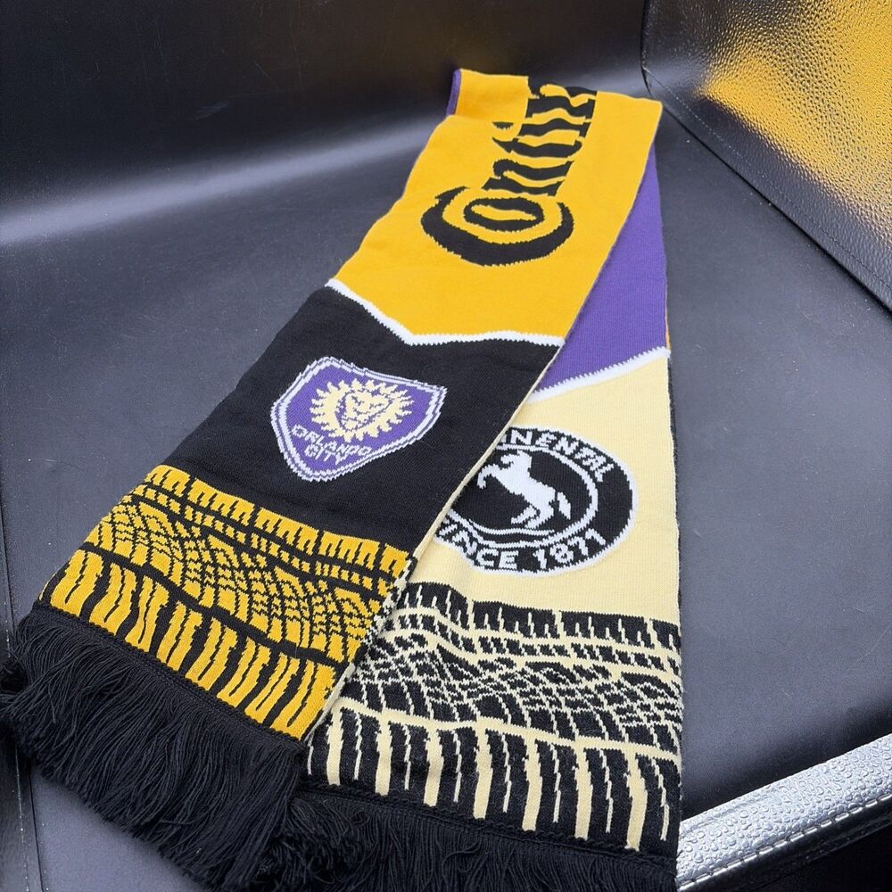 Orlando City MLS Soccer Continental Football Scarf